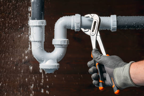 Professional Pipe Repair technician working in Rex, GA